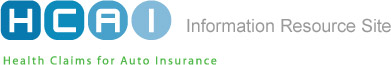 HCAI Health Claims for Auto Insurance